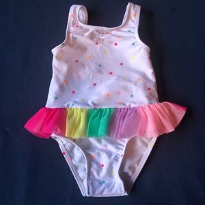 Girls bathing suit size 2T Cat & Jack SO CUTE 🥰